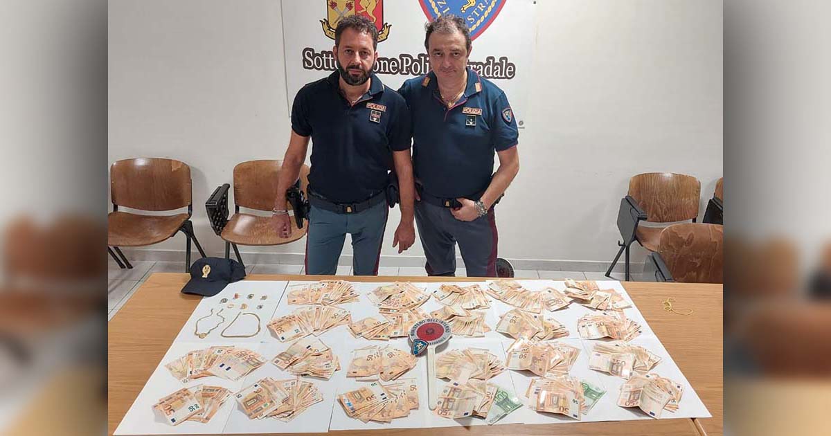 Cassino Telefonate farlocche su figlia bisognosa di denaro: altri 38 mila euro recuperati dalla Polizia Foto refurtiva settembre copia