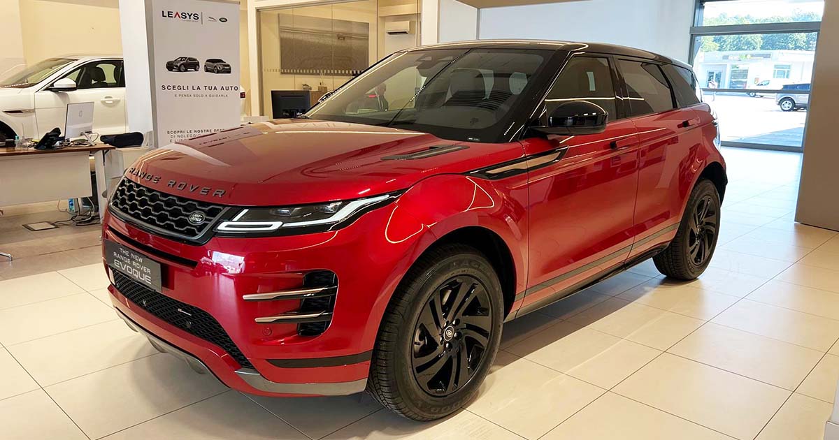 Land Rover Nuova Range Rover Evoque: fino al 30 Settembre 2022 tua con Leasing Jump+ RANGE ROVER EVOQUE