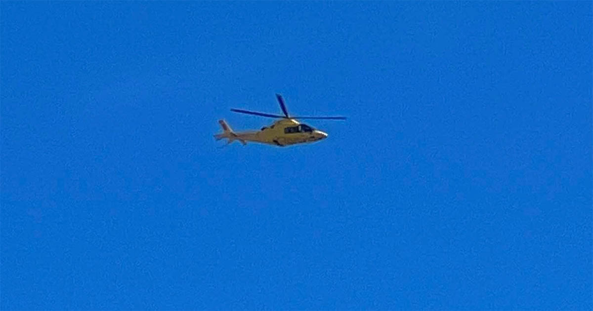 Grave incidente in campagna: anziano ustionato ed elitrasportato EIAMBULANZA