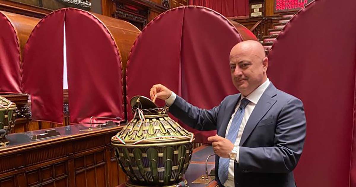 Frosinone La prima volta dell’On. Nicola Ottaviani in Parlamento Nicola Ottaviani