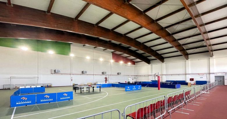 Frosinone A Torrice la nuova casa del Tennistavolo frusinate Palestra Scuola Media Torrice copia
