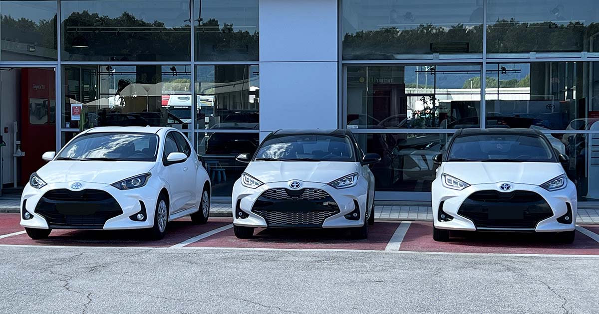 Toyota Toyota Yaris: fino al 31 Ottobre 2022 tua in pronta consegna da 139 € al mese con finanziamento Toyota Easy YARIS PRONTA CONSEGNA JOLLY MOTORI
