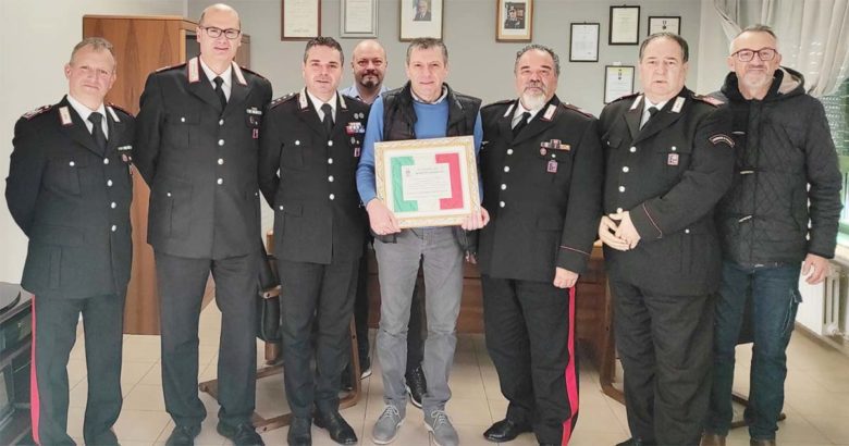 Alatri Alatri – Roberto Sementilli, Appuntato Scelto Q.S. dei Carabinieri, va in pensione dopo 39 anni di servizio Carabiniere pensione