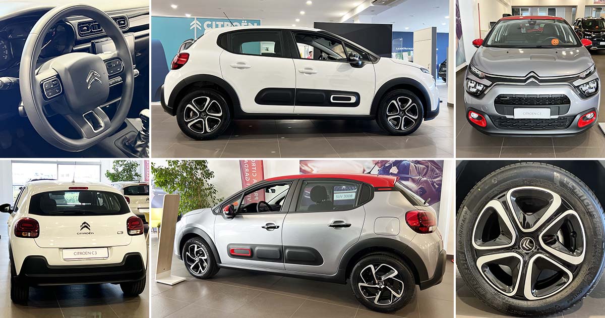 Citroen Citroën C3, la city car per eccellenza. Vieni a provarla da Jolly Automobili Citroen C interni esterni airbump firma luminosa
