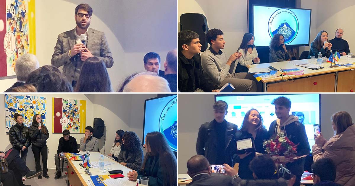 Cassino Gli allievi dell’IIS “Medaglia d’oro – Città di Cassino” incontrano Dana Voiat Di Stefano Cassino