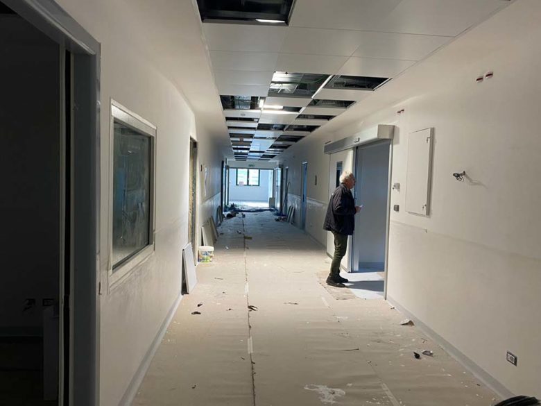 Frosinone Ampliamento terapia intensiva e nuova UTN Ospedale Frosinone: lavori quasi terminati Semi intensiva Frosinone