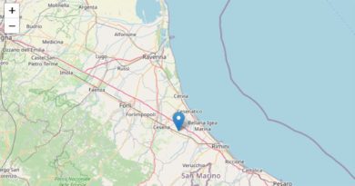 Scossa di terremoto 3.1 vicino Cesena Terremoto Cesena