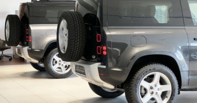 Land Rover Defender posteriore gomma fari cerchi