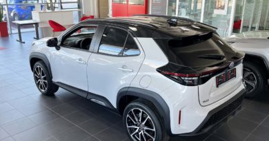 Toyota Yaris Cross è l’auto del momento: tua da 188 € al mese fino al 28 Febbraio 2023 Toyota Yaris Cross veduta tetto e complessiva