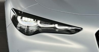 Alfa Romeo Stelvio Competizione: lo stile audace di un’emozione senza tempo Alfa Romeo Stelvio Competizione faro anteriore