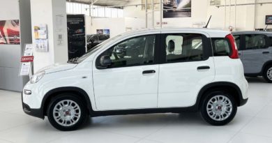 Fiat Panda: fino al 31 Marzo 2023 tua da Fiat Panda Hybrid profilo laterale bianco