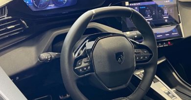 Bozza automatica Peugeot interni volante i cockpit