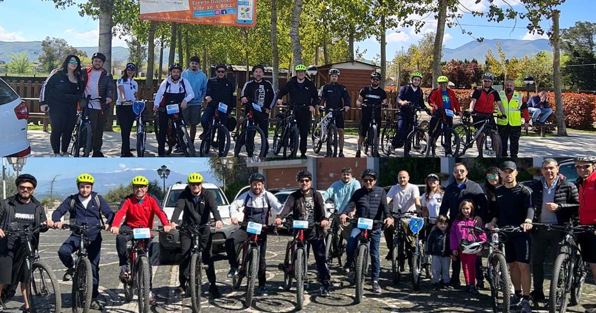 Giornata mondiale della Terra: suggestivo "ciclo-giro" tra falvaterra