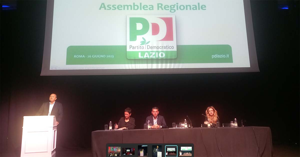 Francesco De Angelis presidente del Pd Lazio PD Lazio