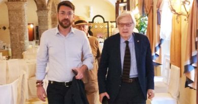 Sviluppo culturale Ciociaria: il Presidente Di Stefano all'incontro voluto da Vittorio Sgarbi Vittorio Sgarbi Luca Di Stefano