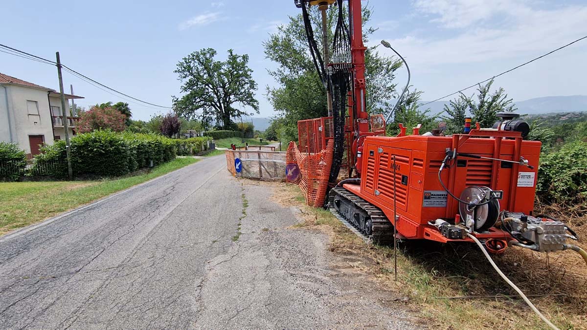 Arce: frana in località Colleone, al via i lavori propedeutici per la sistemazione della strada provinciale franalavori