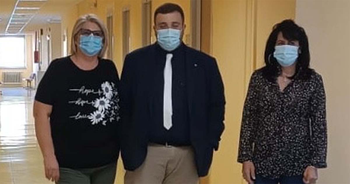 Alatri: sopralluogo al San Benedetto del sindaco di Fumone e del comitato pro ospedale Alatri