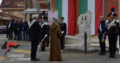 XX Anniversario Strage Nassirya: inaugurato ad Alatri monumento ai caduti jpg