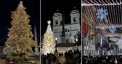 Natale romano più sbrilluccicante che mai. Le foto e un un bed and breakfast a Roma centro da non perdere Roma Natale