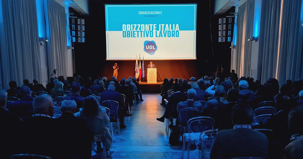 Consiglio Nazionale UGL Spazio Novecento Paolo Capone copia