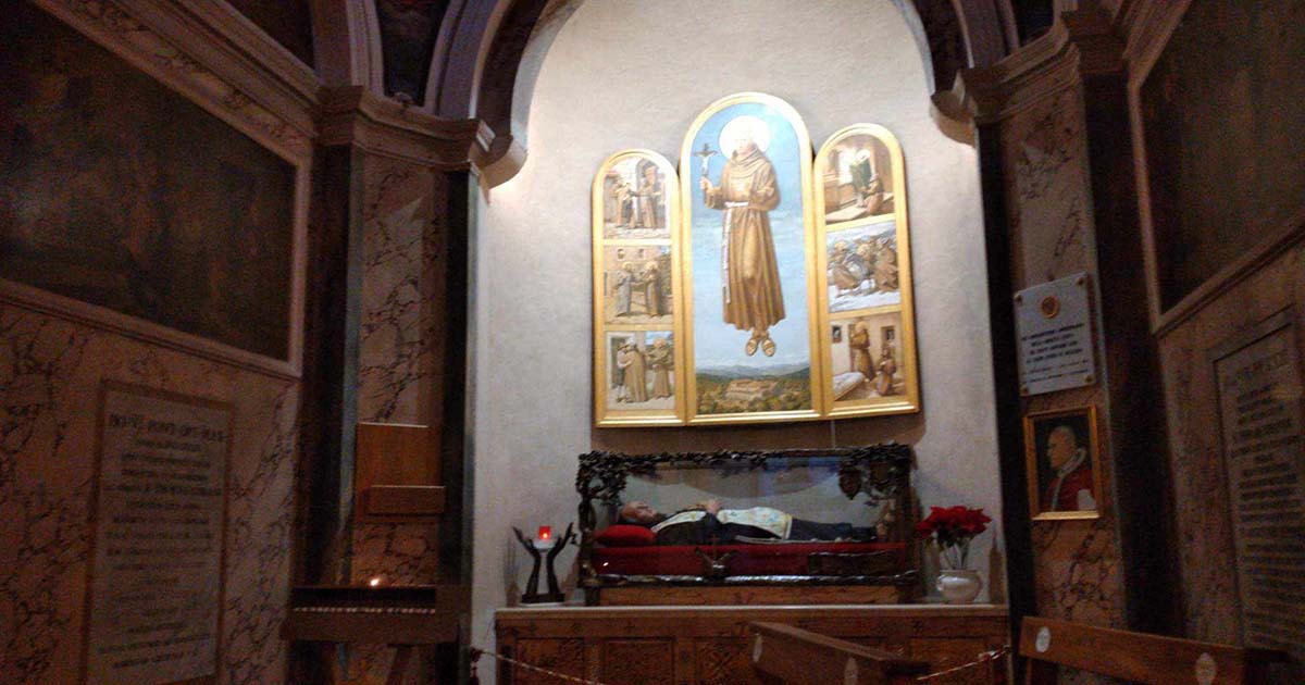 800 anni fa il passaggio di San Francesco a Bellegra jpg