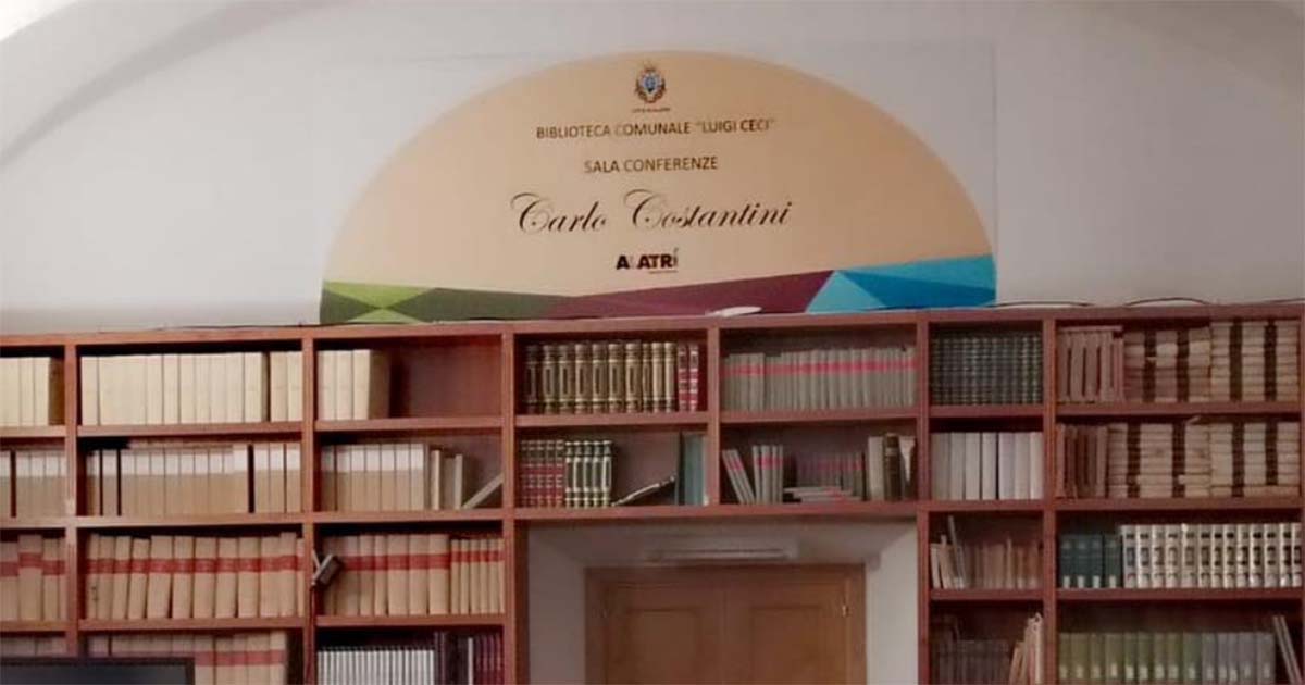 Sala Conferenze Biblioteca Alatri