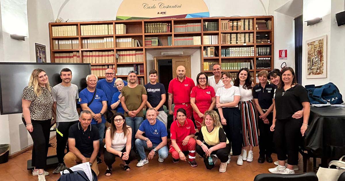 Alatri corso di rianimazione cardio polmonare BLSD