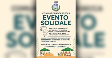 Comune di Roccasecca evento solidale
