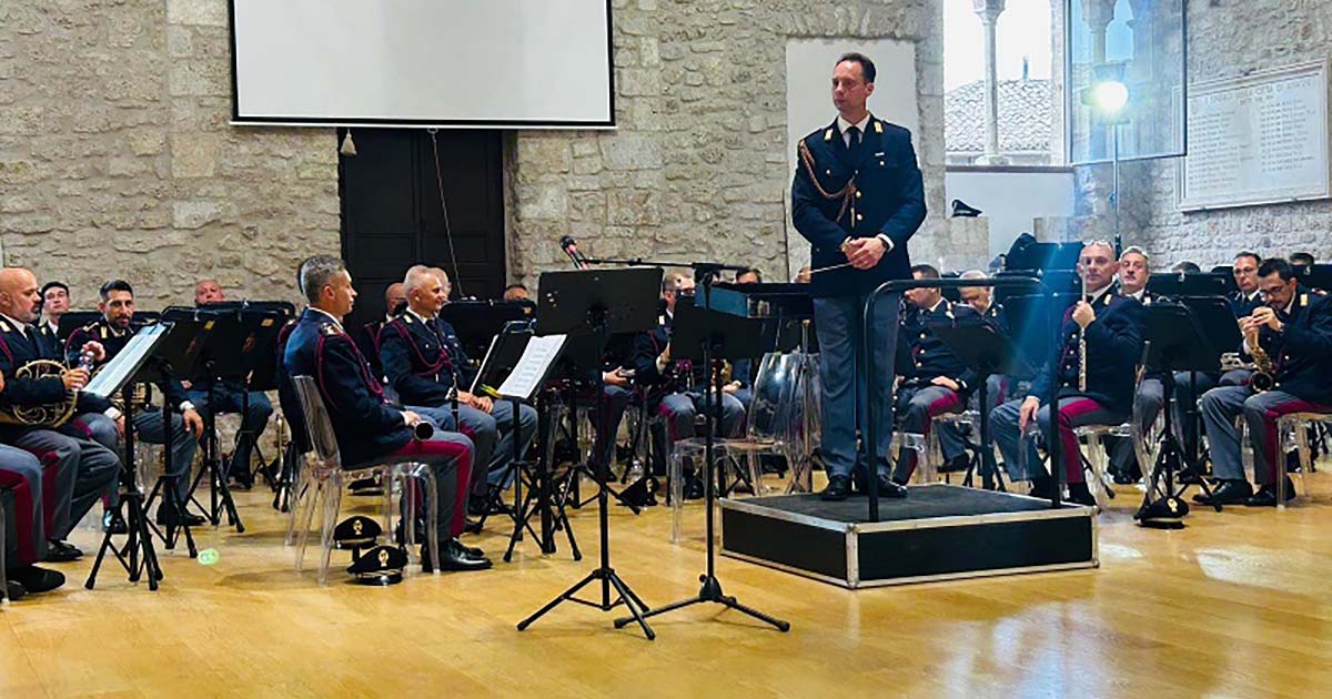 Fanfara Polizia Sala della Ragione Anagni