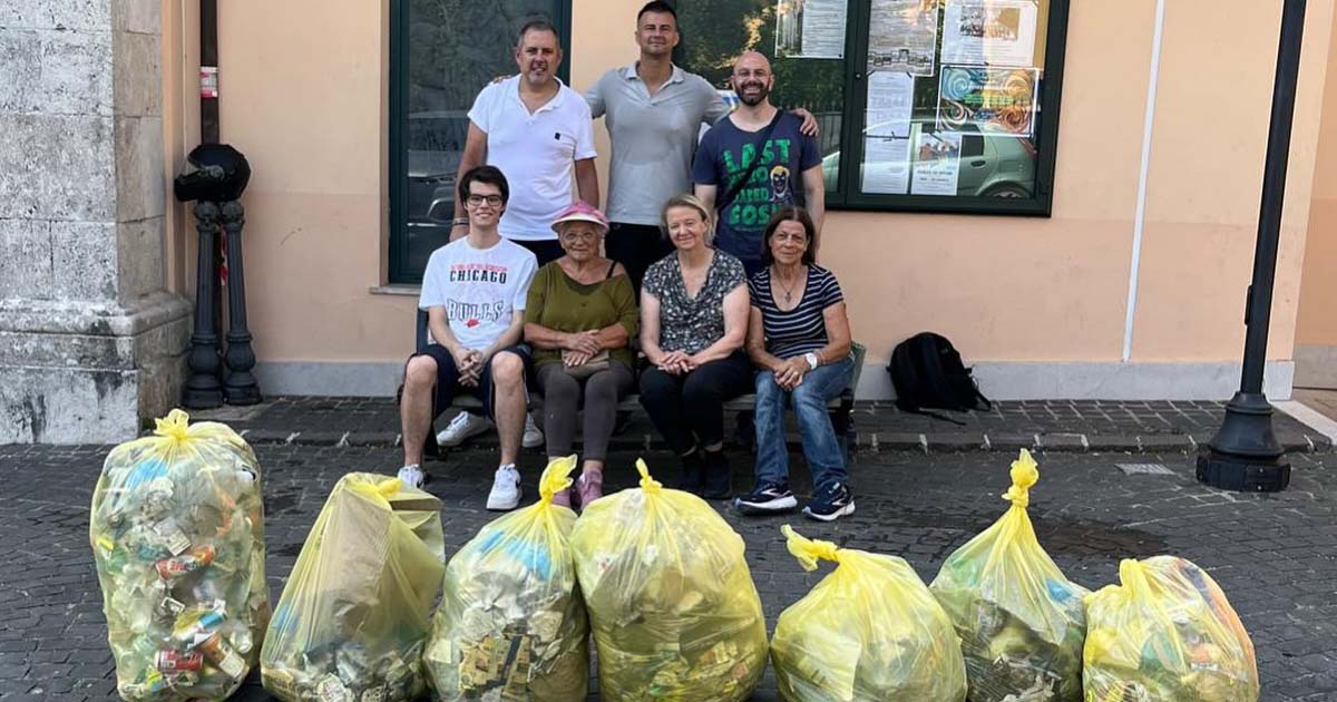 Veroli per l'Ambiente giornata di pulizia