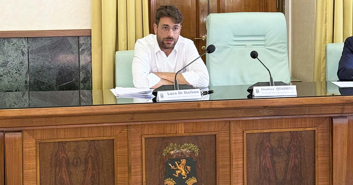 Luca Di Stefano Presidente Provincia Frosinone