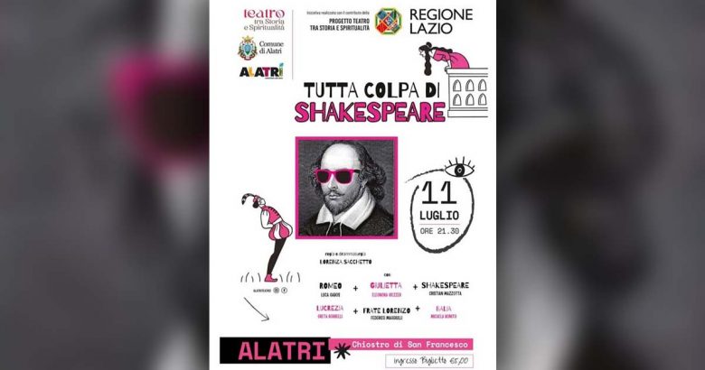 TUTTA COLPA DI SHAKESPEARE ALATRI