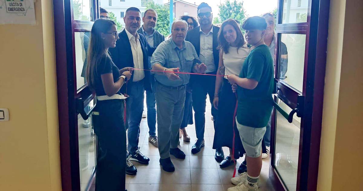 Anagni scuola ristrutturata osteria della fontana san cesareo