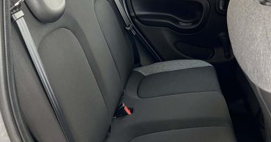Fiat Pandina Hybrid interni posteriori sedili spazio