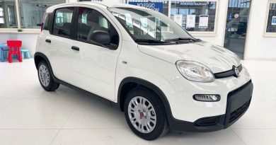 Fiat Pandina km profilo laterale e anteriore