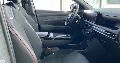 Hyundai Tuscon N sedili anteriori lato passeggero