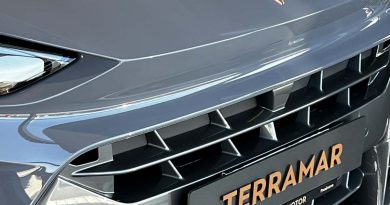 Le forme scolpite e il cofano allungato rendono Terramar inconfondibile