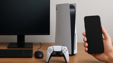 PC console mobile