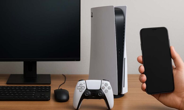 PC console mobile