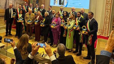 Il consigliere Donatello Cardinali riceve il premio “Un Comune per Amico” per la città di Anagni al Senato della Repubblica