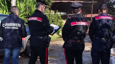 Carabinieri tutela lavoro