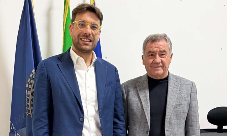 Sopralluogo del Presidente della Provincia sulla Strada Provinciale 143 a Villa Santa Lucia.