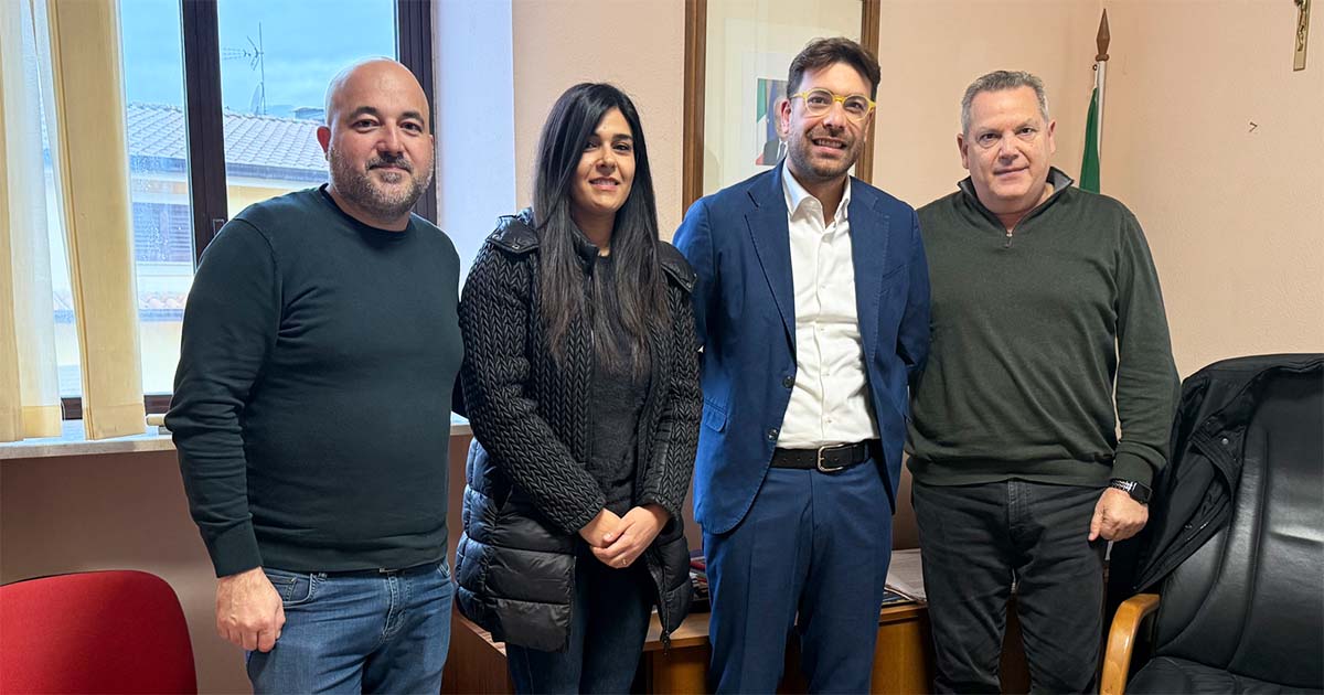 Visita istituzionale sulla SP 132 dopo la conclusione dei lavori a Sant’Elia Fiumerapido.