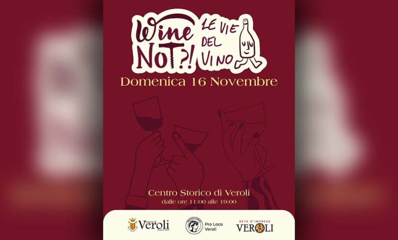 Veroli vino wine not novembre