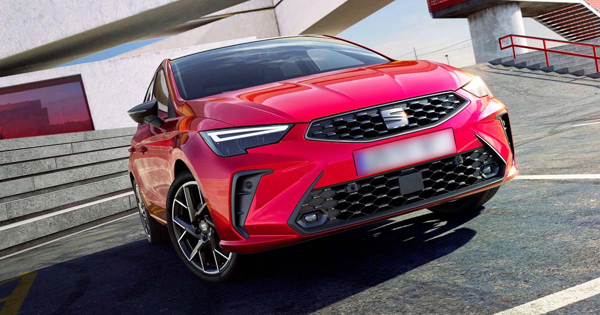 Nuova seat ibiza pa fr hero angle