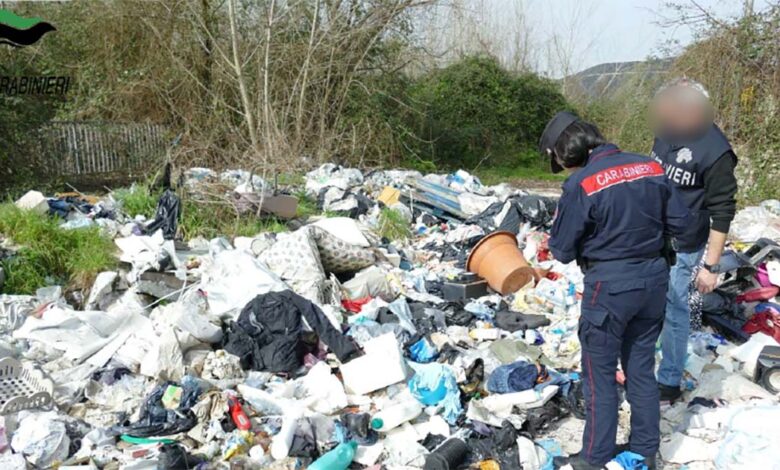 Discarica sequestrata
