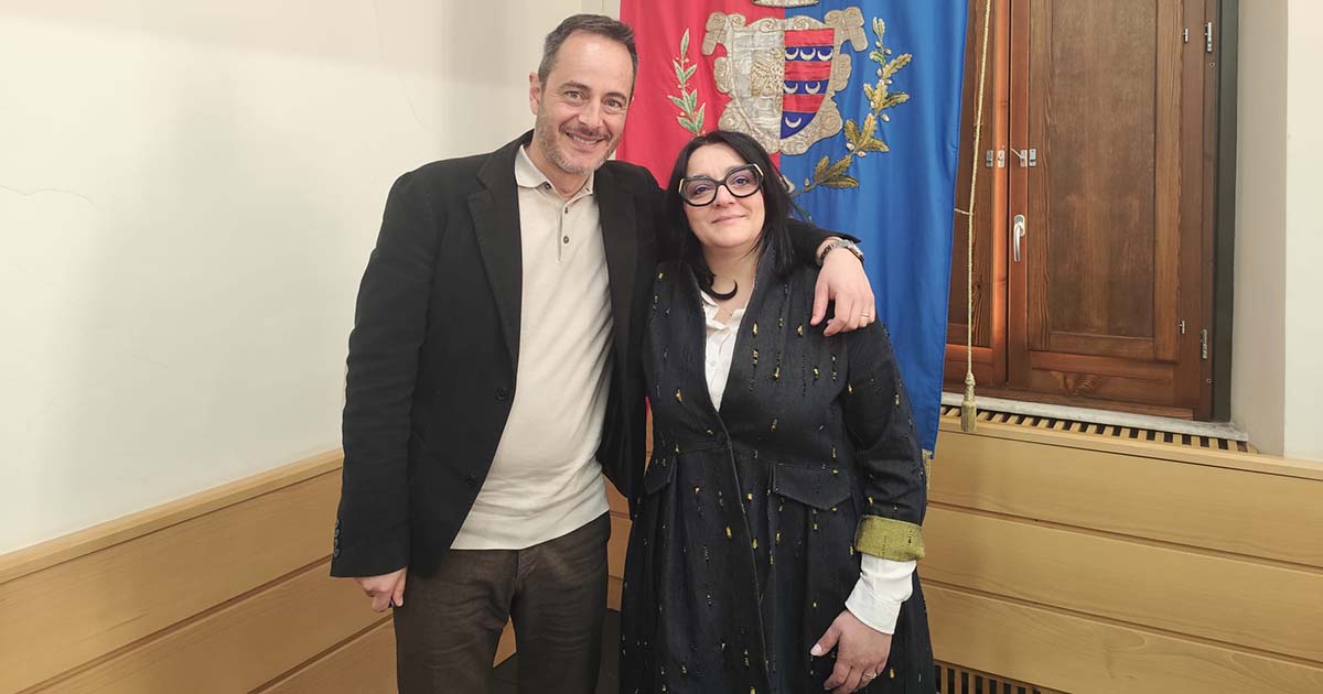 Andrea Querqui e Mariangela De Santis sindaco e vicesindaco di Ceccano copia