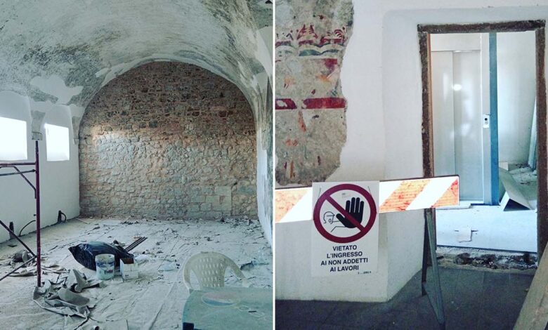 Lavori Castello Conti Ceccano