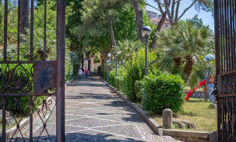 Ceccano villa comunale