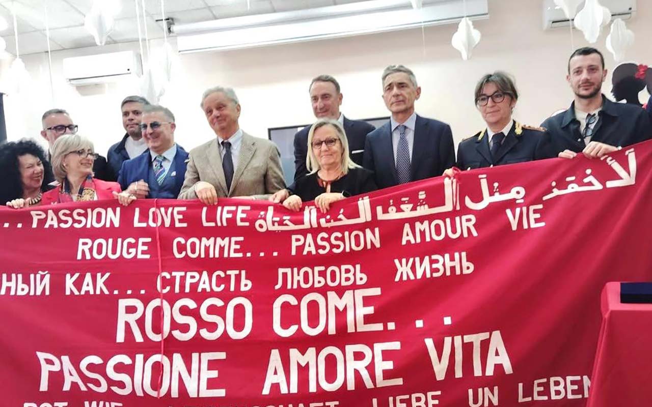 Ferentino rosso come amore vita